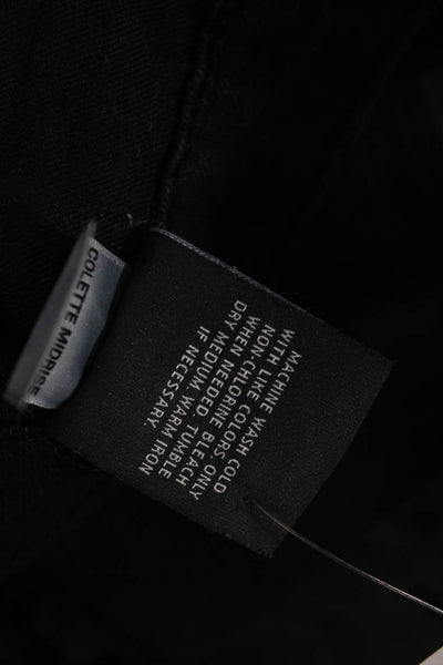 Hudson Womens Skinny Straight Black Jeans Size 27
