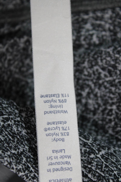 Lululemon Womens Cropped Capri Leggings Dark Gray Size 8