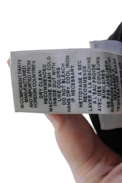 Joes Jeans Unisex Skinny Jeans Black High Rise Button Size 28