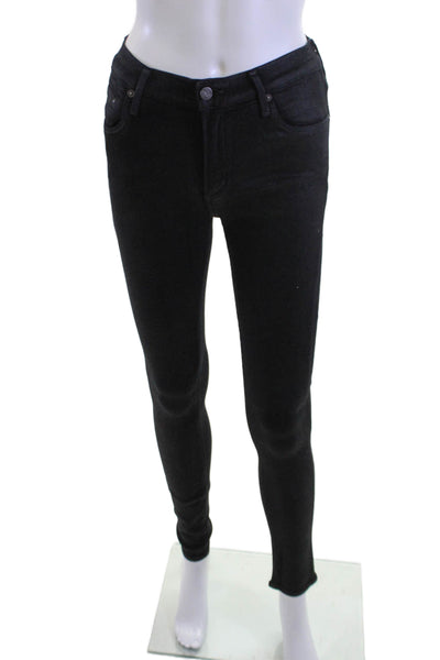 Citizens of Humanity Womens Ankle Skinny Black Jeans Size 28