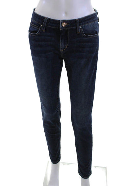 Joes Jeans Womens Skinny Jeans Dark Blue Mid Rise Size 28