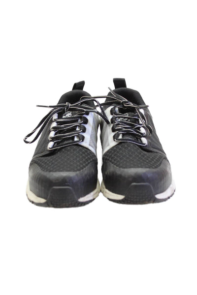 Timberland Mens Lace Up Low Top Athletic Sneakers Shoes Black Size 7