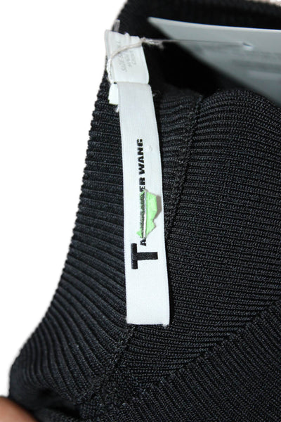 T Alexander Wang Womens Bodycon T Shirt Dress Black Designer Size S