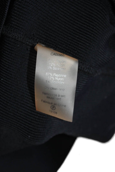 T Alexander Wang Womens Bodycon T Shirt Dress Black Designer Size S