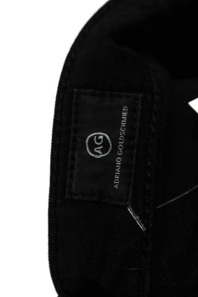 AG Adriano Goldschmied Women Skinny Jeggings Black Mid Rise Size 26