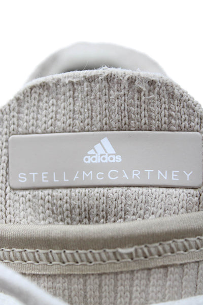 Adidas by Stella McCartney Womens Color Block Athletic Sneakers Beige Size 8