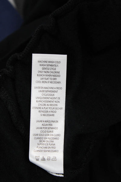 Splendid Women Jumpsuit Black Short Sleeve Crew Neck Size S