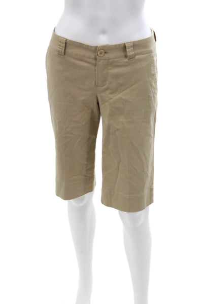 Lacoste Unisex Beige Bermuda Chino Shorts Size S
