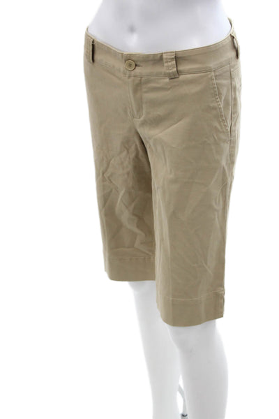 Lacoste Unisex Beige Bermuda Chino Shorts Size S