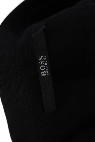 Boss Hugo Boss Womens Black Straight Pencil Skirt Virgin Wool Size 6