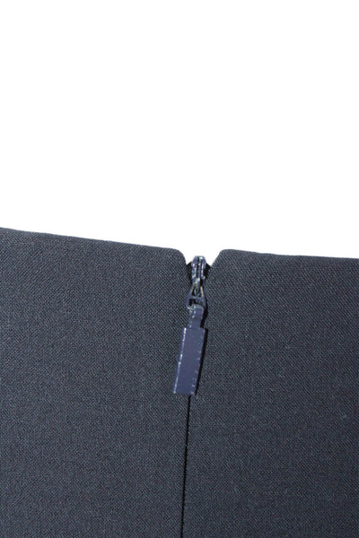 Boss Hugo Boss Womens Straight Pencil Skirt Black Wool Knee Length Size 6