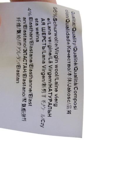 Boss Hugo Boss Womens Straight Pencil Skirt Black Wool Knee Length Size 6