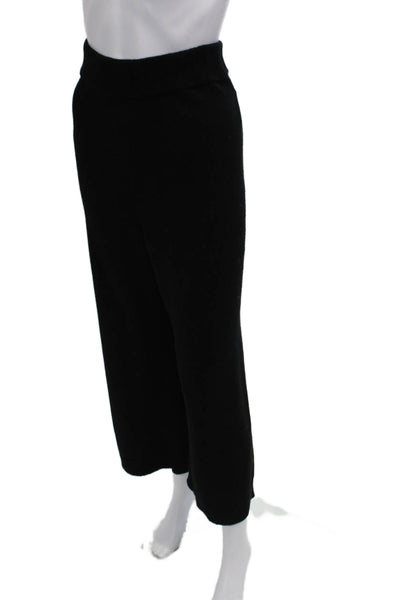 Lafayette 148 New York Women Cropped Black Pants Size M