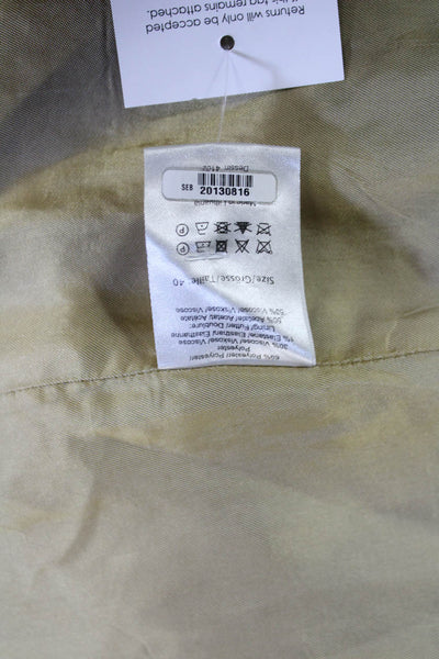 Baum Und Pferdgarten Women Black Collared Blazer Viscose Polyester Size S
