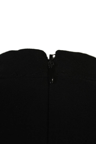 Nanette Nanette Lepore Womens A-Line Dress Black Long Sleeve Size 2