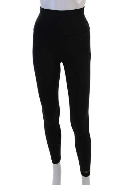 Lululemon Womens Designer Ankle Jegging Black Nylon Blend Size 0