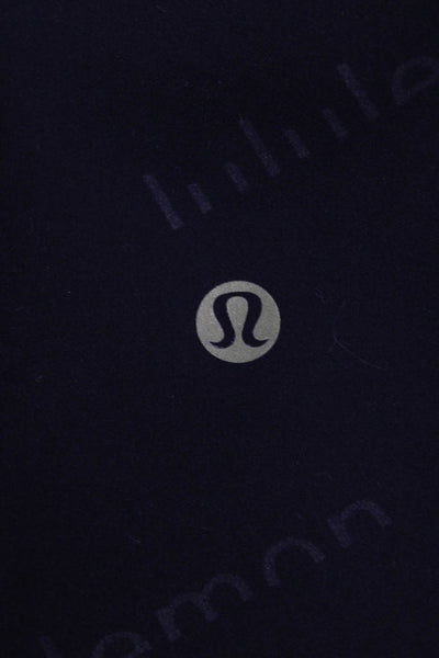 Lululemon Womens Designer Ankle Jegging Black Nylon Blend Size 0