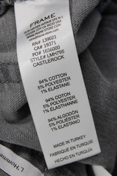 Frame Womens Straight 90s Gray Low Rise Jeans Size 29