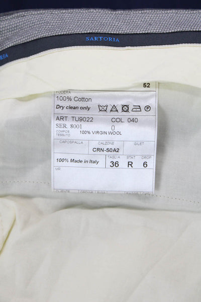 Maus & Hoffman Mens Dress Pants Gray 100% Cotton Classic Size 36