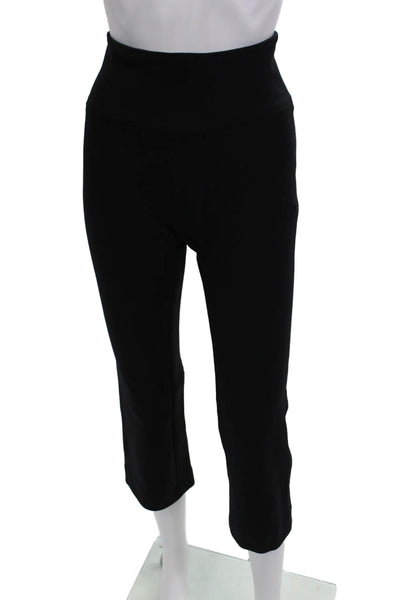 Theory Womens Cropped Capri Pants Black Size 4