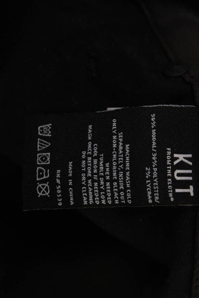 KUT from the Kloth Women Cropped Black Pants Size 0