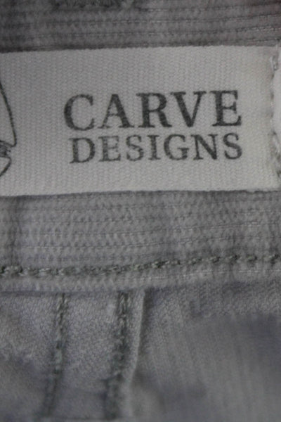 Carve Designs Unisex Chino Shorts Gray Size 10
