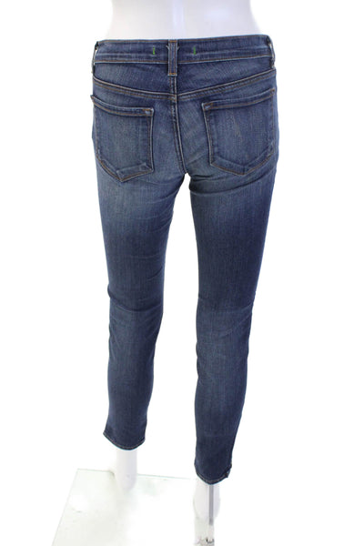 J Brand Womens Ankle Skinny Dark Blue Jeans Size 26