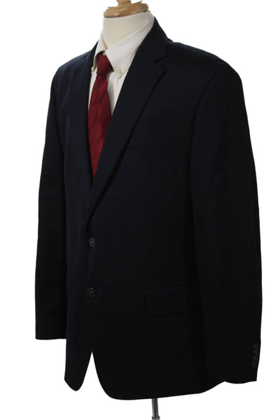 Michael Kors Mens Classic Dark Blue Suit Jacket Size 44
