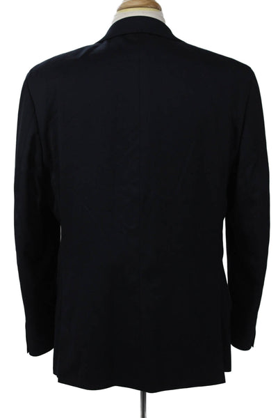 Michael Kors Mens Classic Dark Blue Suit Jacket Size 44