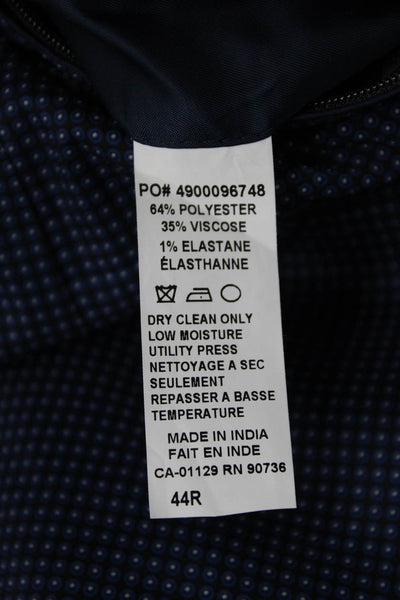Michael Kors Mens Classic Dark Blue Suit Jacket Size 44