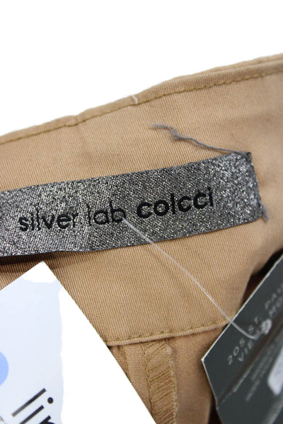 Colcci Unisex Chino Shorts Beige Cotton Elastane Size 0