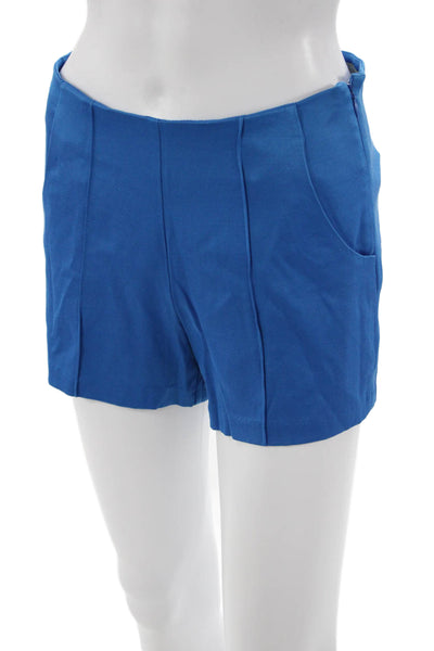 Silvian Heach Unisex Blue Chino Shorts Polyester Cotton Elastane Size 42