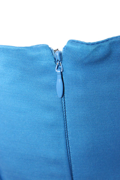 Silvian Heach Unisex Blue Chino Shorts Polyester Cotton Elastane Size 42