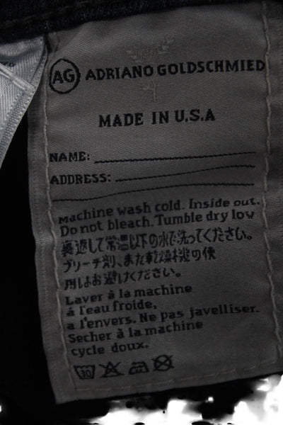 Adriano Goldschmied Women Skinny Ankle Jeans Dark Blue Size 26