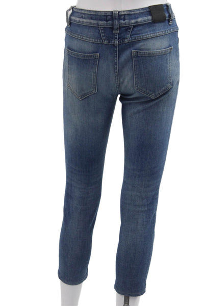 Closed Women Ankle Cropped Blue Jeans Petite Size 26