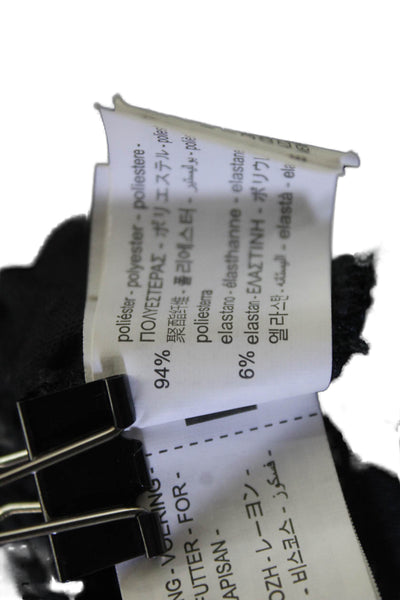 Zara Girls Floral Print Ruched Layered Skirt Black Size 11-12