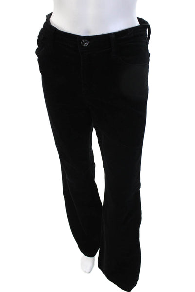 J Brand Womens Black 90s Pants Stretch Cotton Modal Size 28