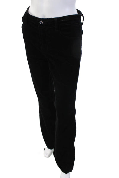 J Brand Womens Black 90s Pants Stretch Cotton Modal Size 28