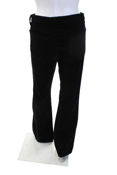 J Brand Womens Black 90s Pants Stretch Cotton Modal Size 28