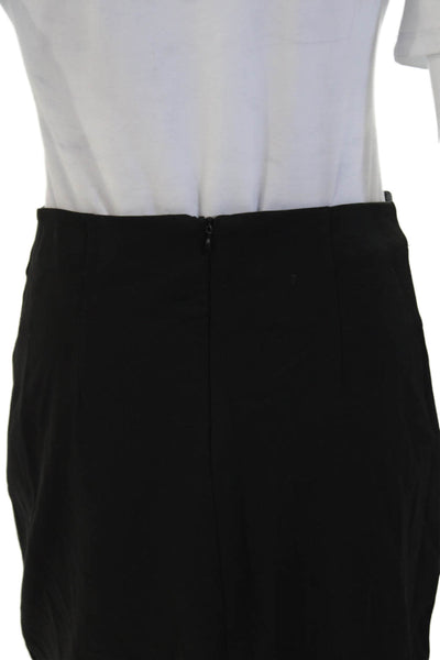 DKNY Womens Straight Pencil Skirt Black Size XS