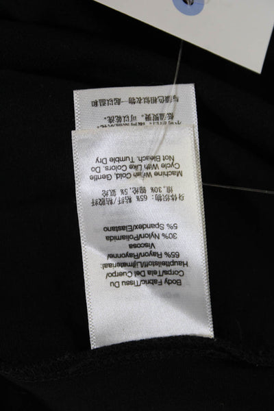 DKNY Womens Straight Pencil Skirt Black Size XS