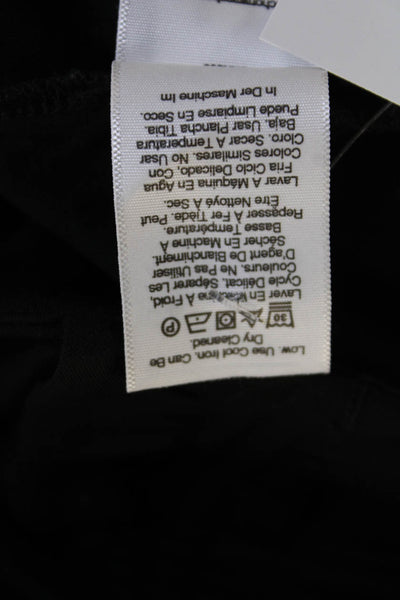 DKNY Womens Straight Pencil Skirt Black Size XS