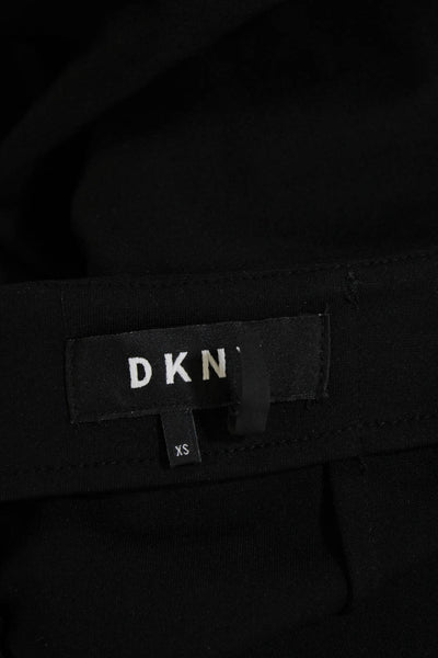 DKNY Womens Straight Pencil Skirt Black Size XS