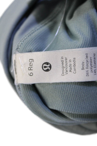 Lululemon Unisex Floral Gray Zip Shorts Size 6