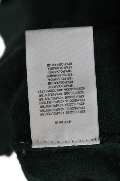 Molly Bracken Womens Pullover Sweater Green Long Sleeve Size S