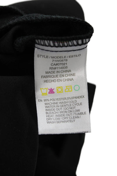 RD Style Womens Open Front Long Sleeve Lined Blazer Black Size XS