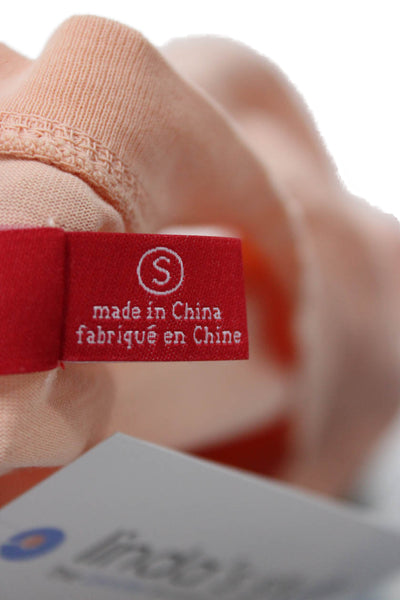 Philanthropy Womens Orange Basic Crew Neck Cotton Short Sleeve T-Shirt Size S