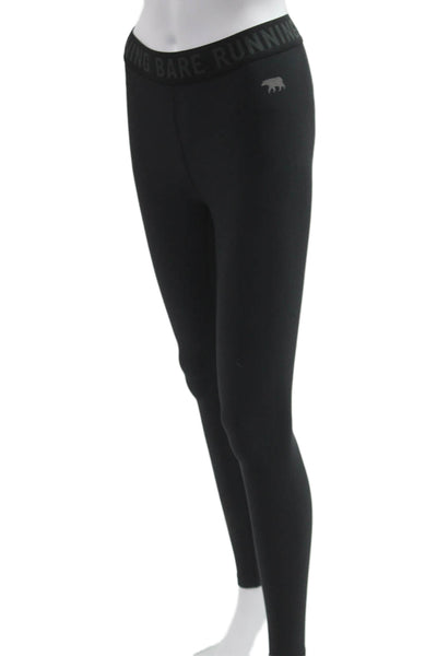 Running Bare Women Ankle Jeggings Black Size 4