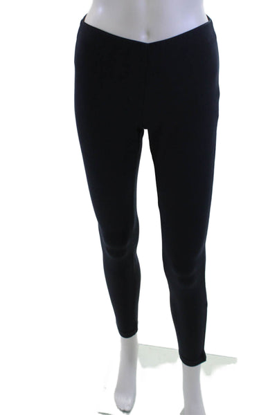 Theory Womens Ankle Jeggings Black Viscose Blend Size 00