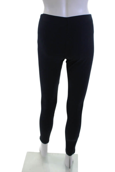 Theory Womens Ankle Jeggings Black Viscose Blend Size 00